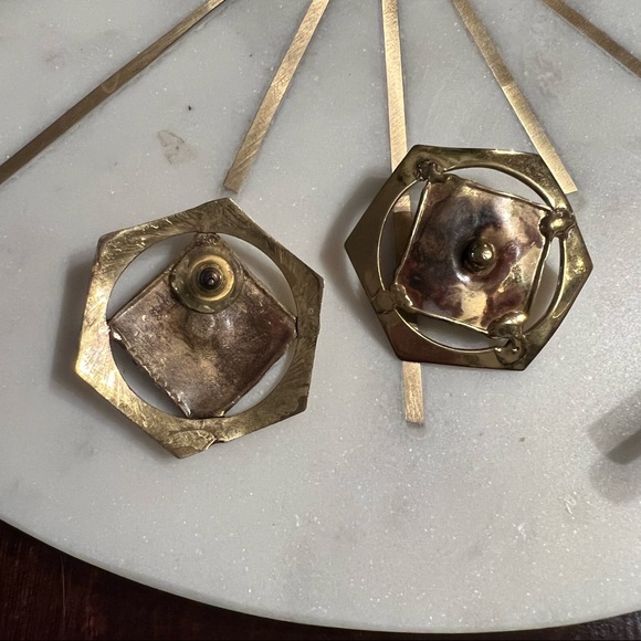 Vintage gold earring bundle - Picture 7 of 8